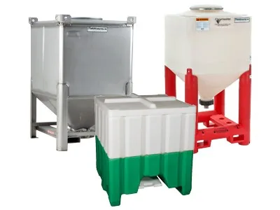 Bonar industrial hoppers heavy-duty HDPE storage Phoenix Arizona